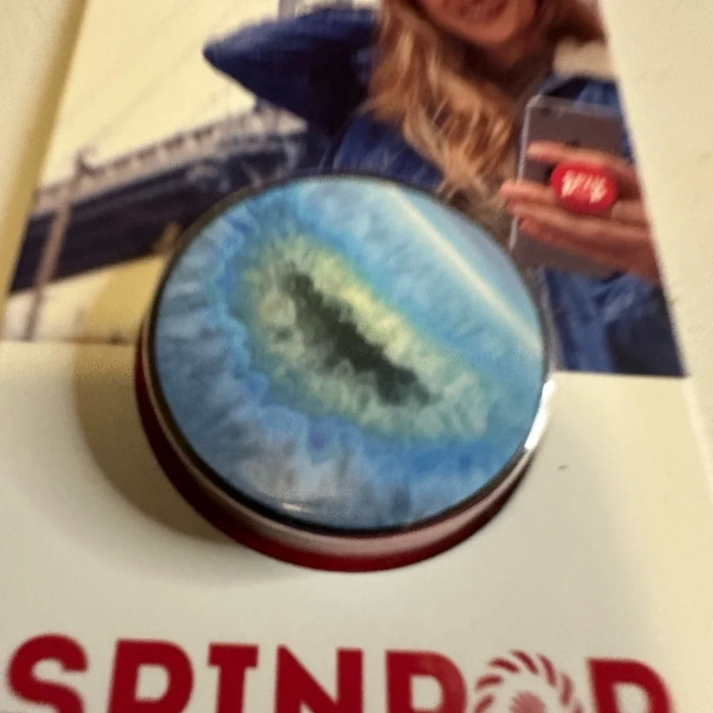 Spinpop Phone Holder - Blue - Picture 3 of 5